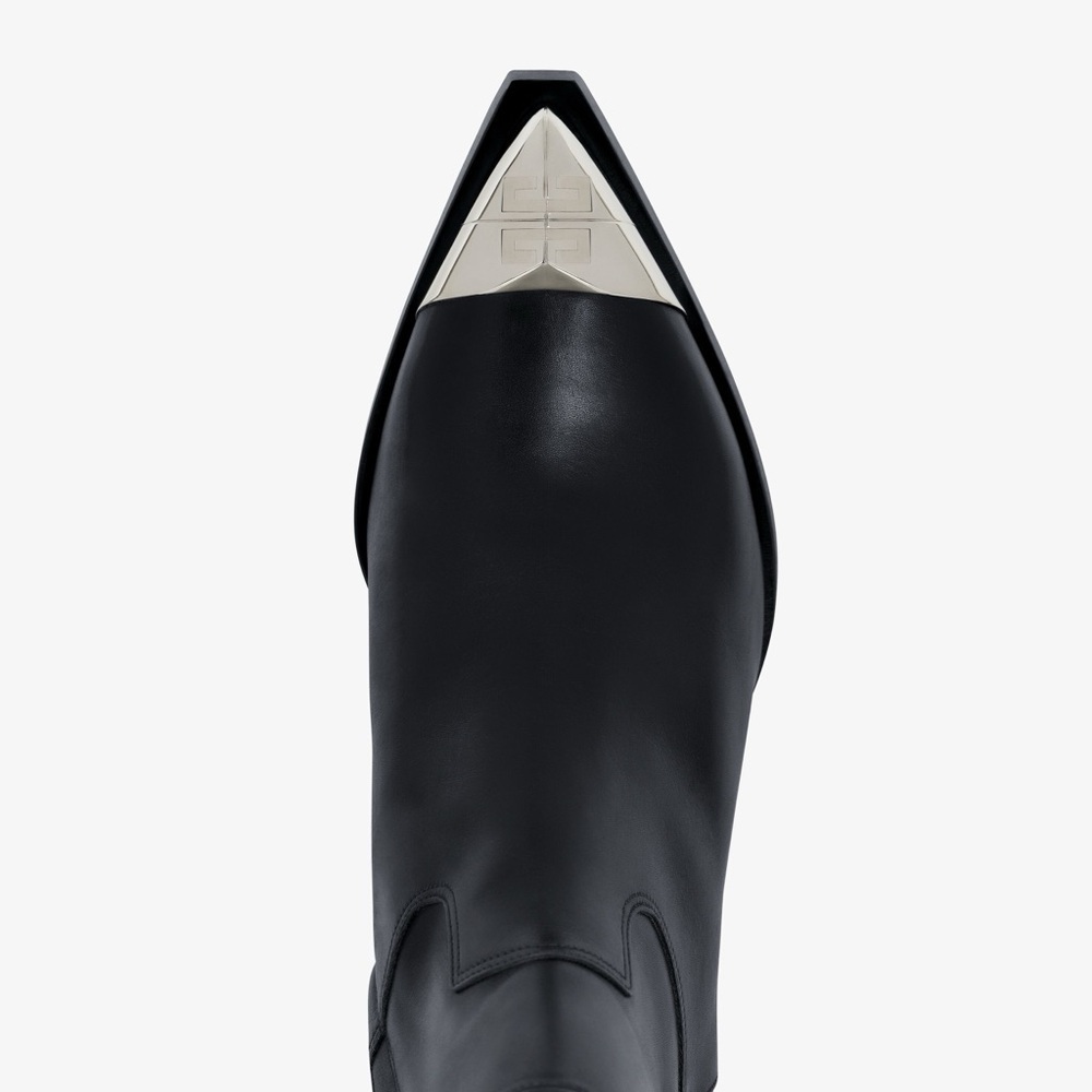 NWT Givenchy Women's Black Western Ankle Boots - size FR 36 - Picture 8 of 12